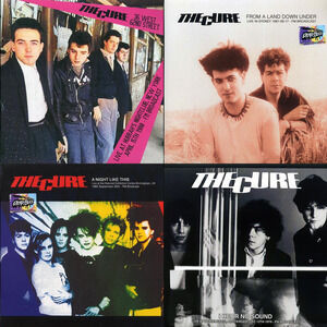 The Cure Vinyl Lot of 4 Live LPs Hurrah’s NY Amsterdam Sydney Birmingham Limited